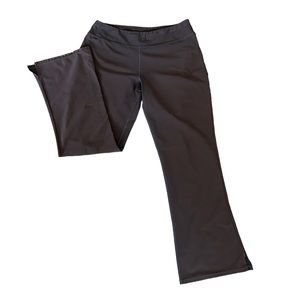 LUCY Extra Large Tall Brown Yoga Pants Flared Leggings